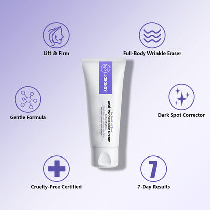Jorondy® Anti-Wrinkle Skin Cream for Remove Wrinkles, Firms Skin, Whitening - Last Day Sale❤90% OFF