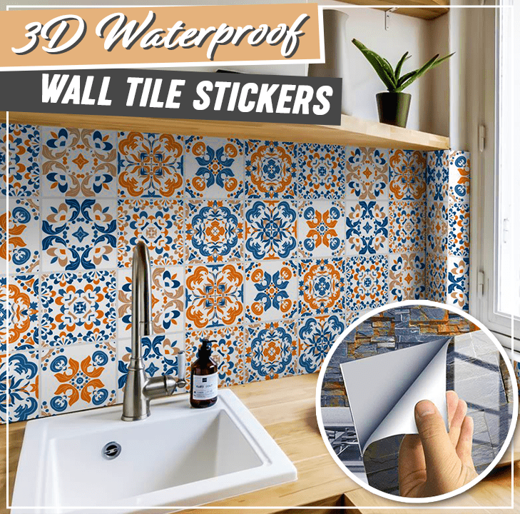 COROU® 3D Waterproof Wall Tile Stickers